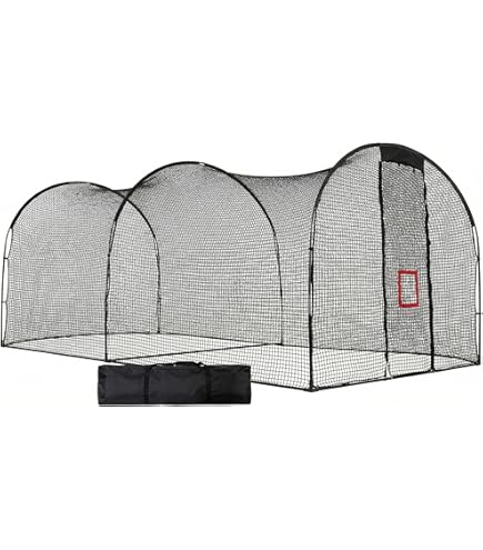 Amazon | 野球バッティングケージNet 60 x 12 x 10 # 24 Twisted Poly
